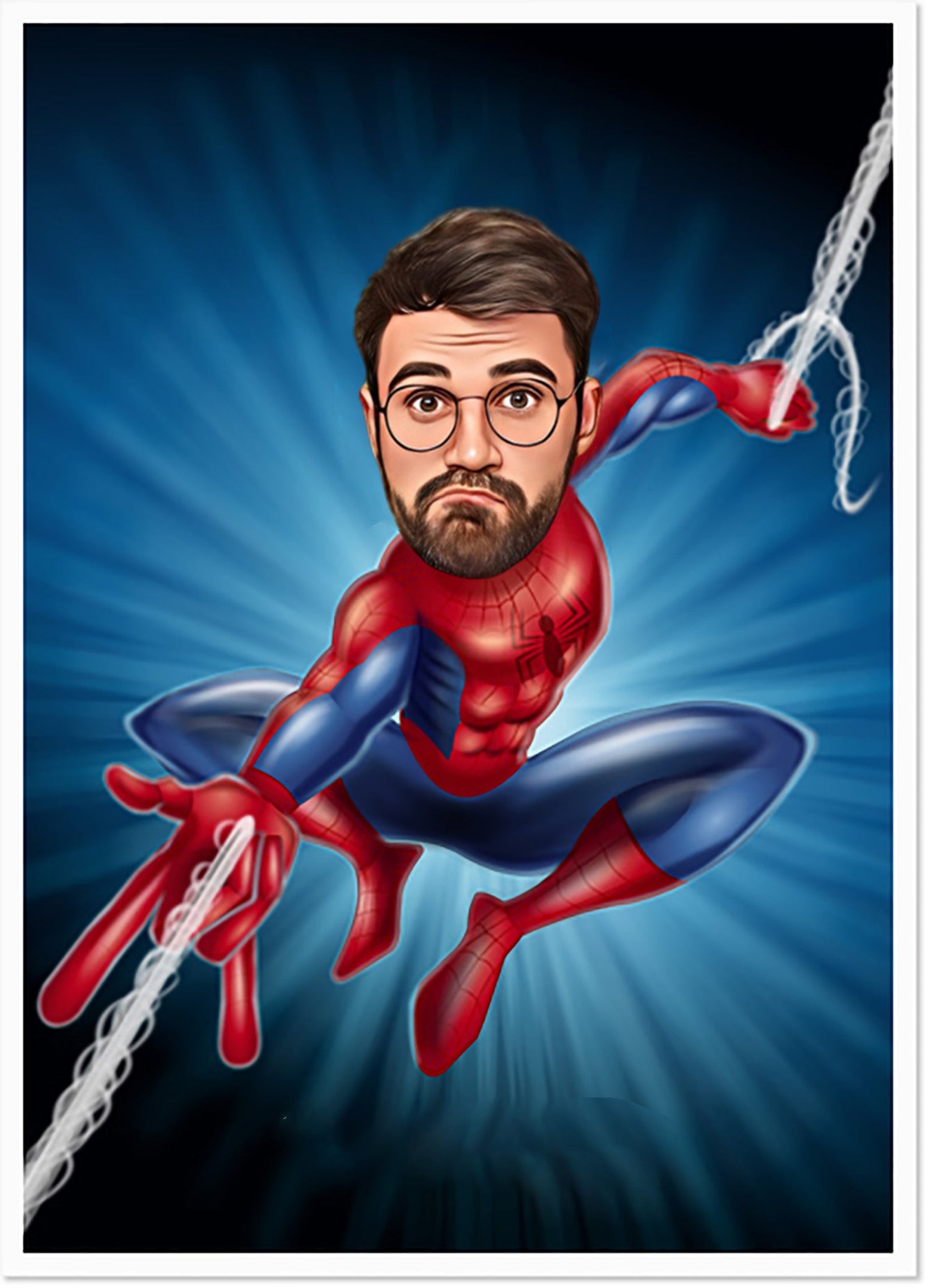 Superheroes Caricatures