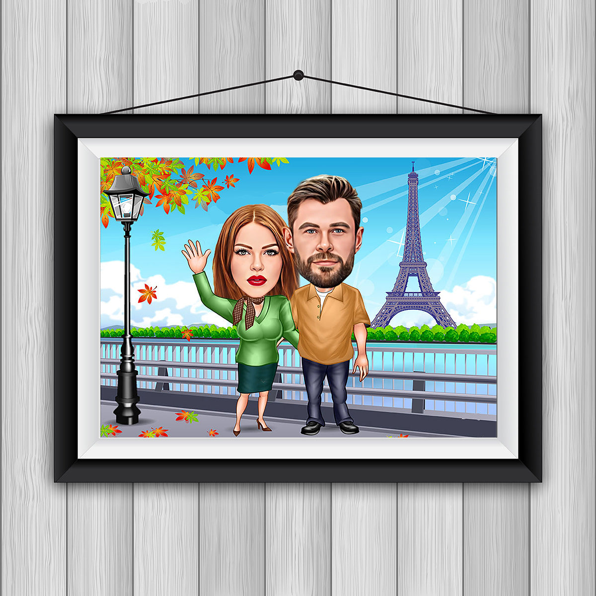 Custom Couple Cartoon Portrait, Couple Portrait, Couple Gift, Wedding Caricature, Wedding Portrait, Custom Caricature, Wedding Invitation